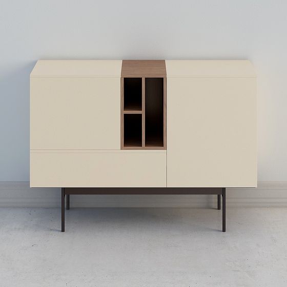 City Window Cabinet 3D model