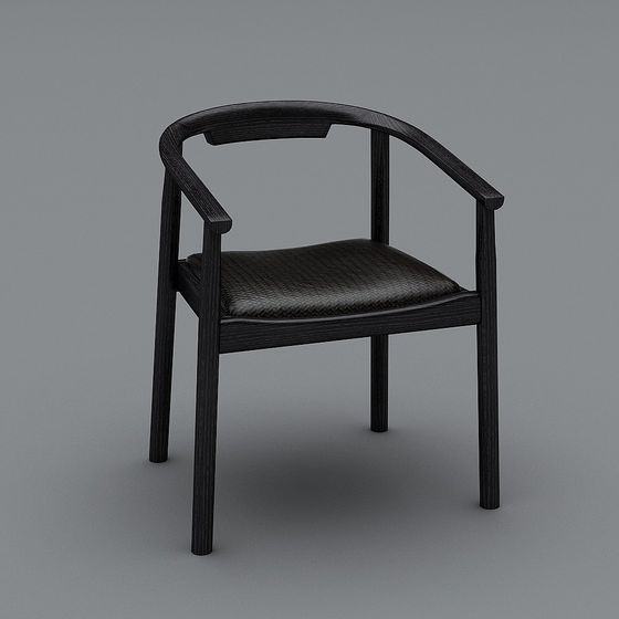 Minimalist Elegant Chair 3D model