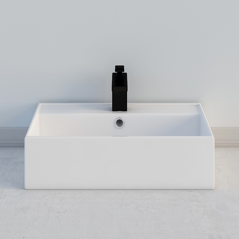 Évier en céramique pour salle de bain