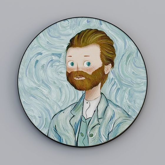 Van Gogh Portrait 3D model