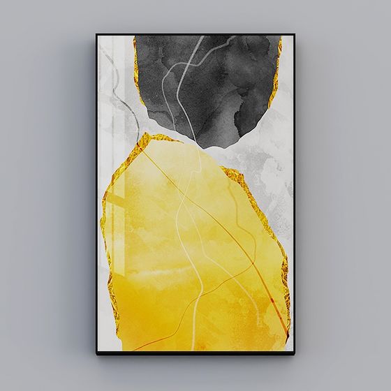 Abstract Art Stone 3D model