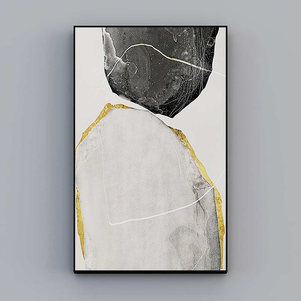 노산 - 근세풍 - 현관 장식화 - 명상B