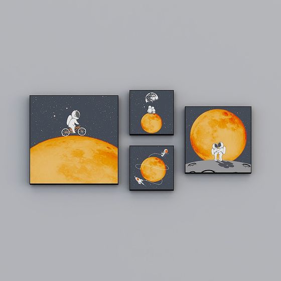 Galactic Adventures 3D Models Collection