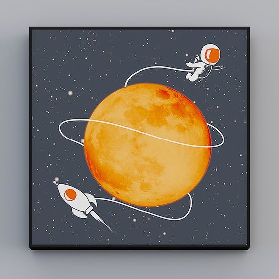 Galactic Adventure 3D Model for Creative Projects