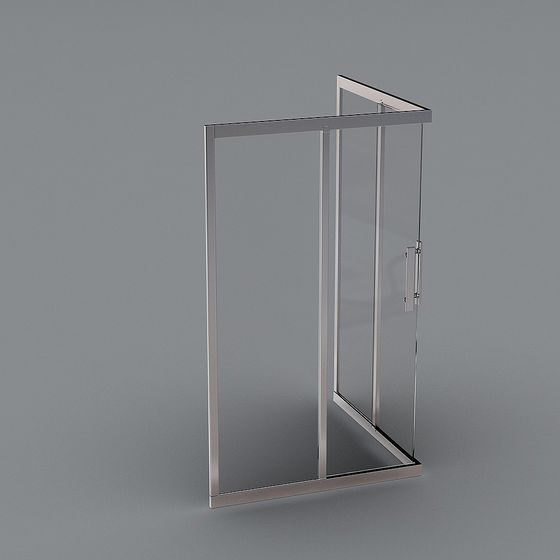 Glass Door Frame 3D model