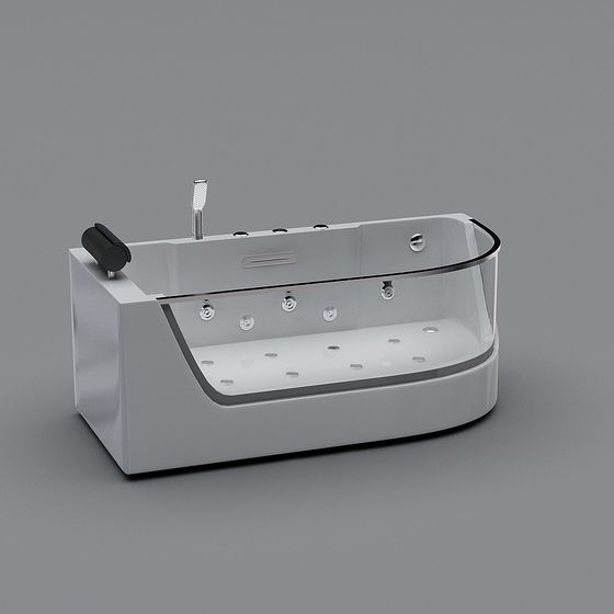 Modern Luxury Bathtub 3D model