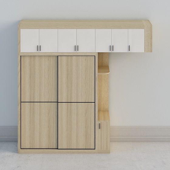 City Corner Storage Cabinet 3D model