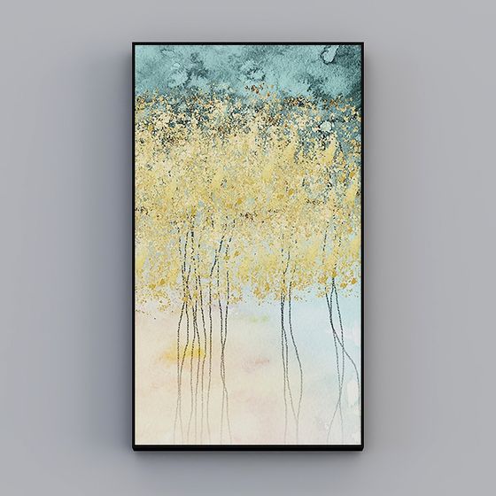 Roshan - Moderner Wind - Atmosphärische Hyunguan Dekorationsmalerei - Jin Bihui D