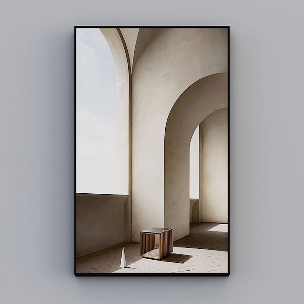 Roshan - Modern Wind - Space Art Metaphysics - Harmony Perspective A