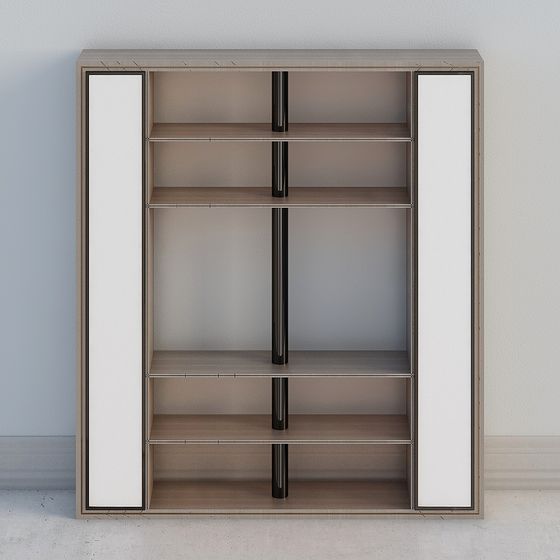 Urban Bookshelf 3D model