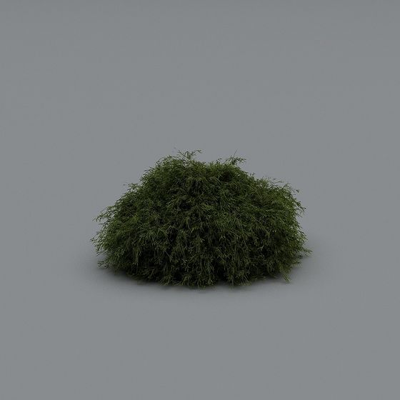 Lush Grass Terrain 3D model