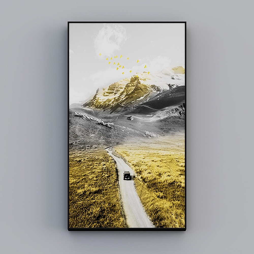 Roshan - Modern Wind - Landscape Xuanguan Decorative Painting - Free Far A