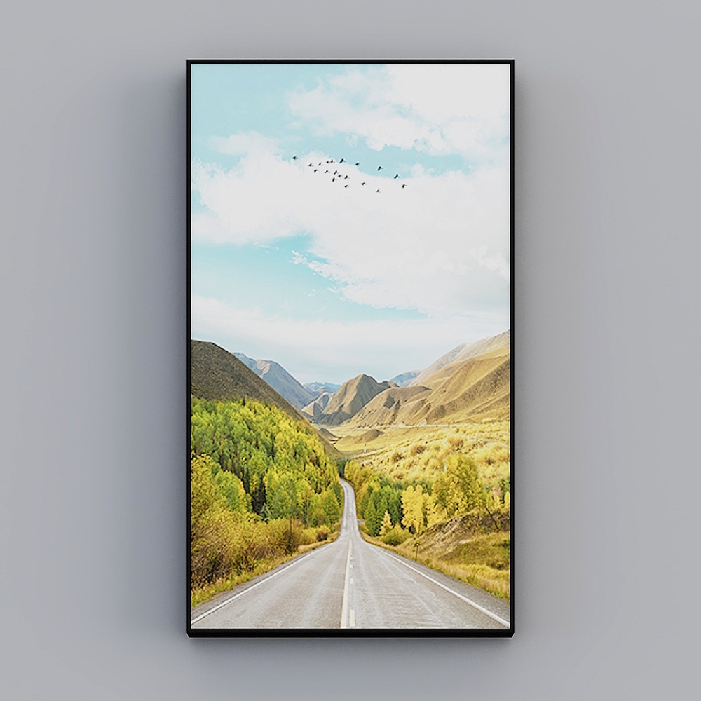 羅尚 - 現代風 - 風景選觀裝飾畫 - 自由遙遠 G