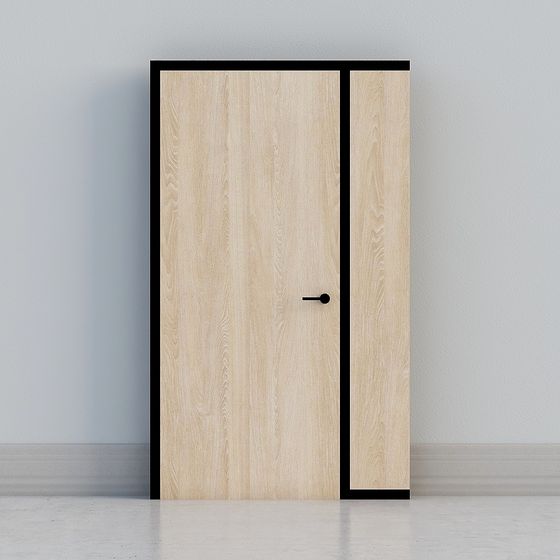 современная деревянная офисная дверь