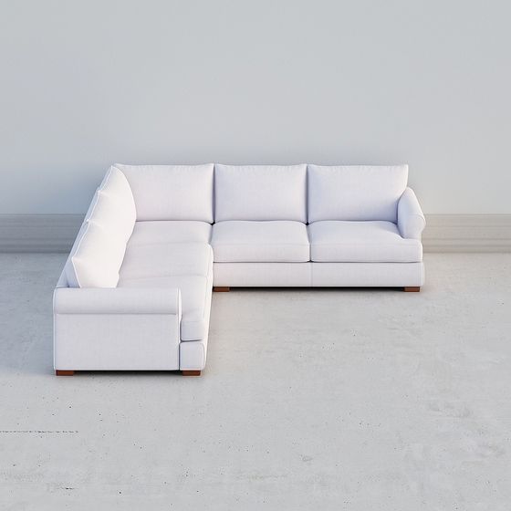 Urban Comfort Sofa 3D model for Modern Spaces