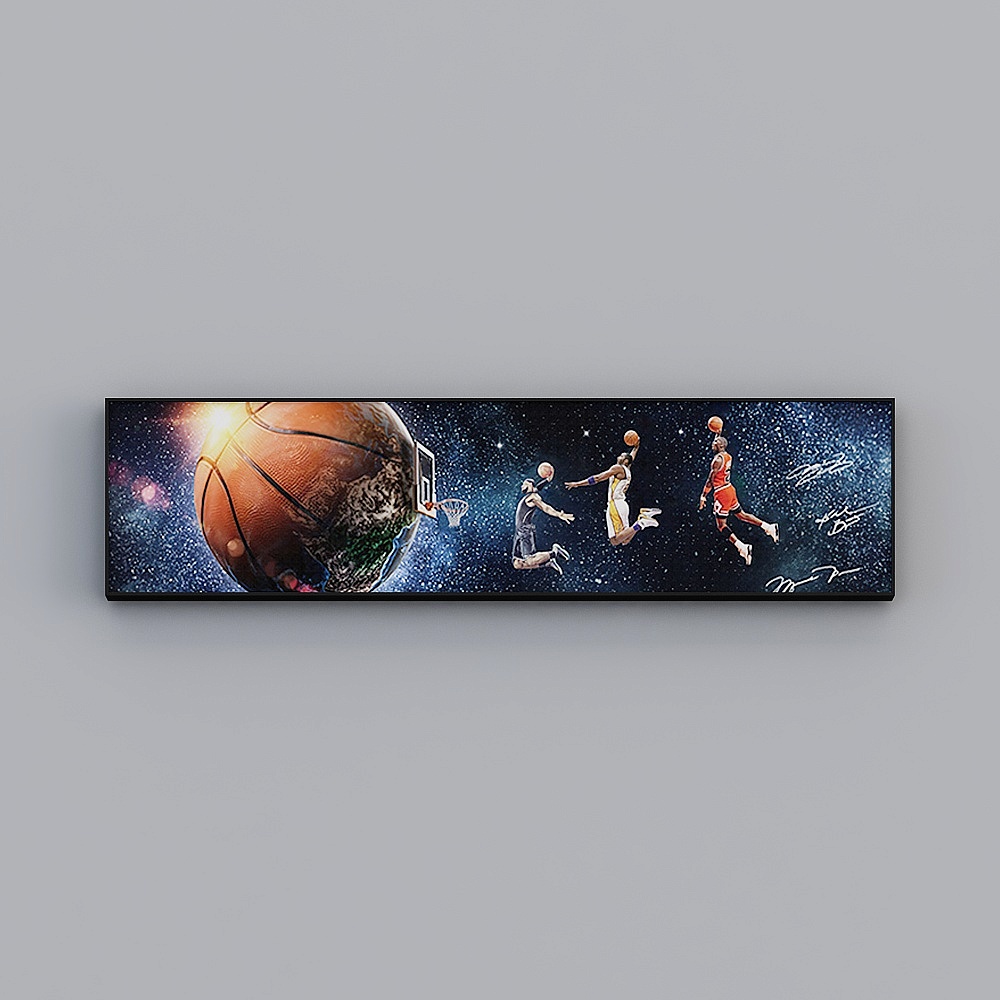 Roshan - Modern Wind - NBA star living room decorative painting - pays tribute to Kobe N