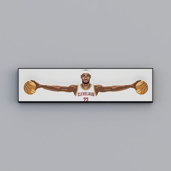 Basketball King 3D Model for Creative Projects