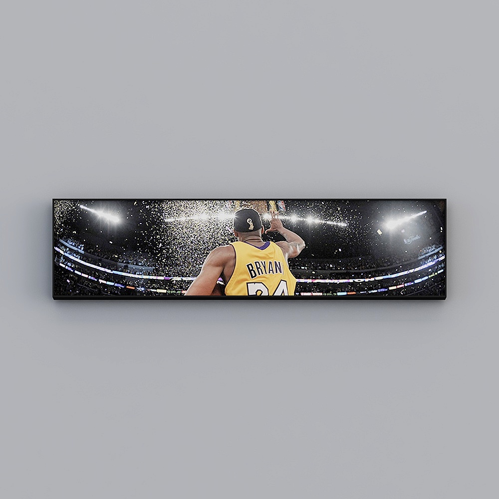 Roshan - Modern Wind - NBA star living room decorative painting - pays tribute to Kobe A