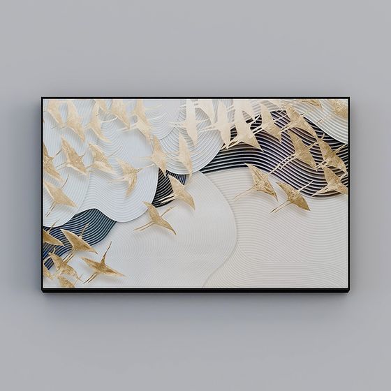 Roshan - Moderner Wind - Wohnzimmer Dekorationsgemälde - Süd Rückkehr (Horizontale Ausgabe) B