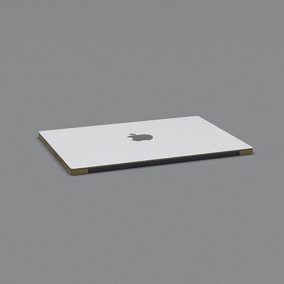 Sleek MacBook Pro 3D Model