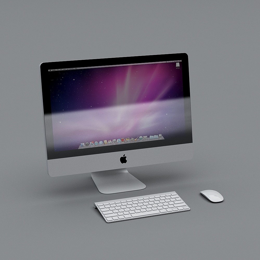 Apple Mac Desktop-White