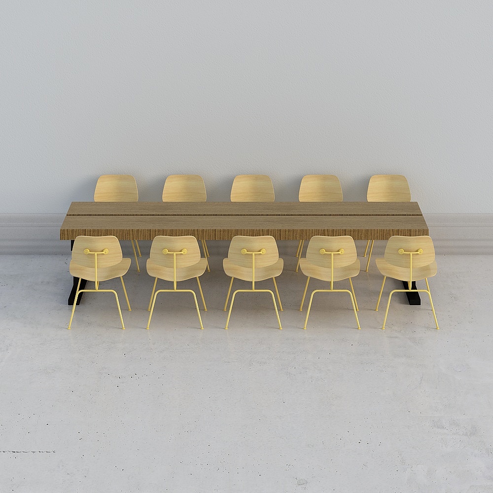 Café Industriel LOFT 20-Combinaison de Table et Chaise