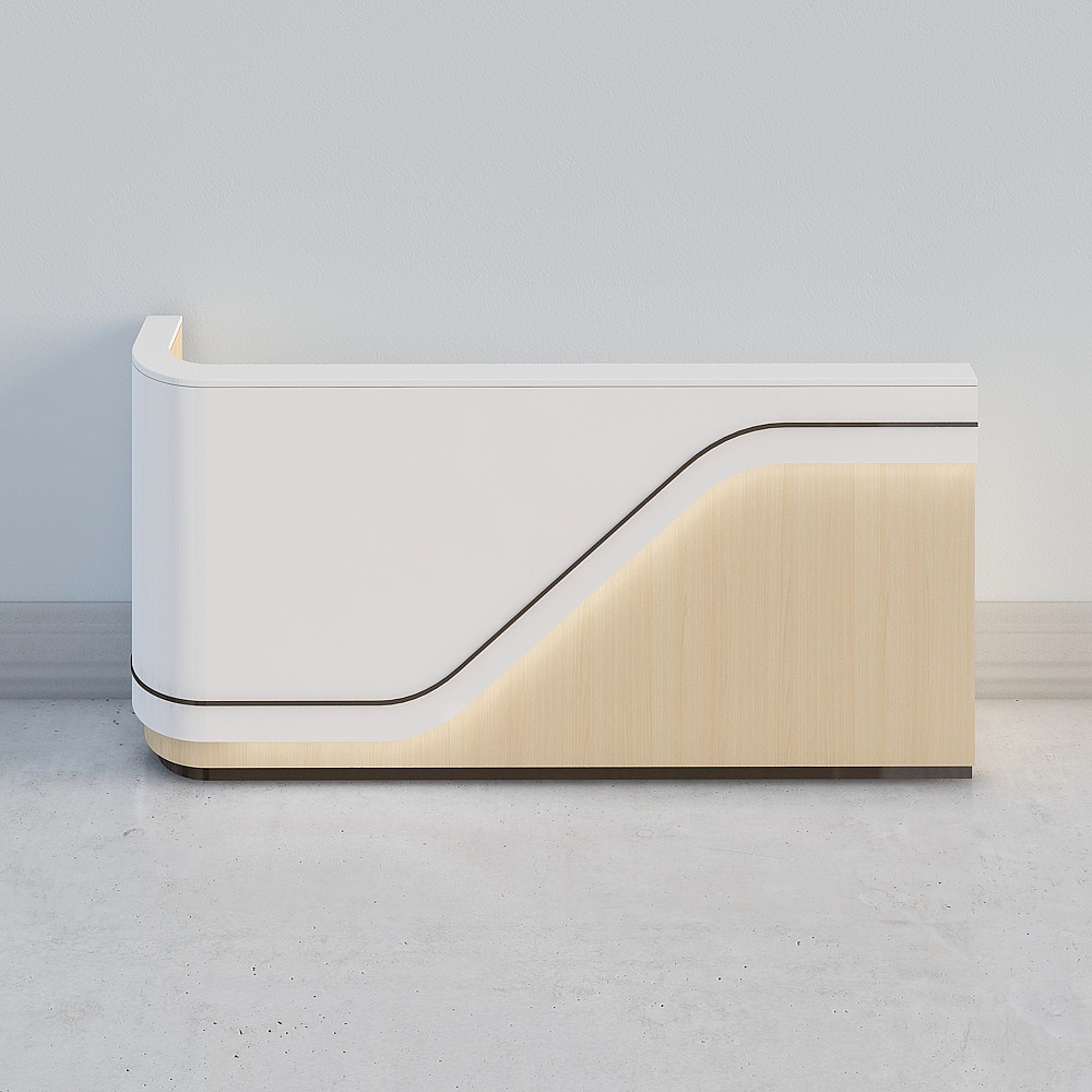 Modern Dental Clinic Lobby - Bar Counter