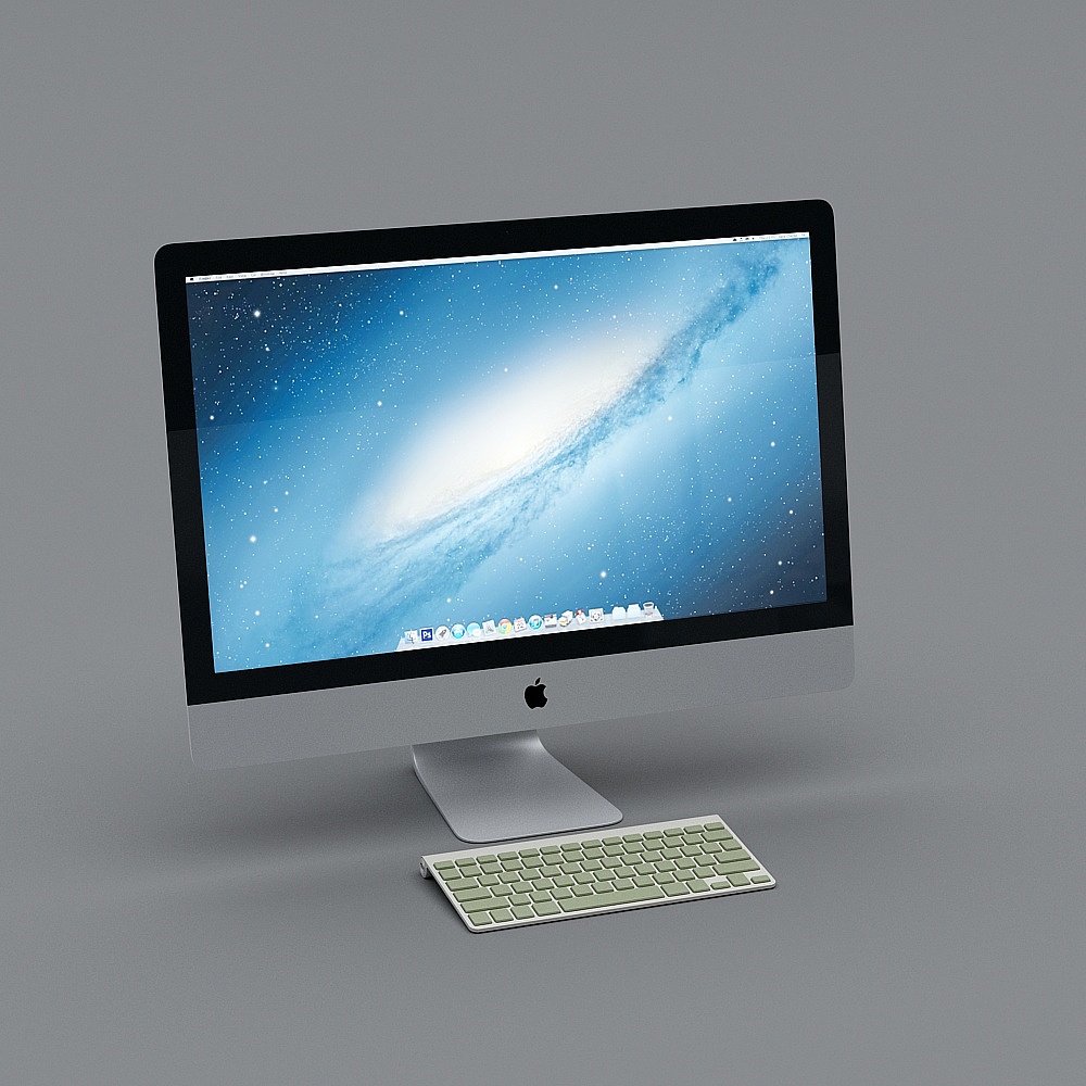 iMac Pro 3D Model for Digital Art