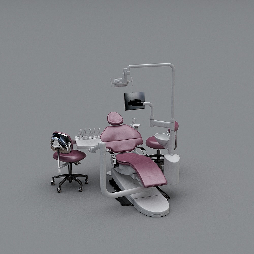 Dental Chair Set 3D model