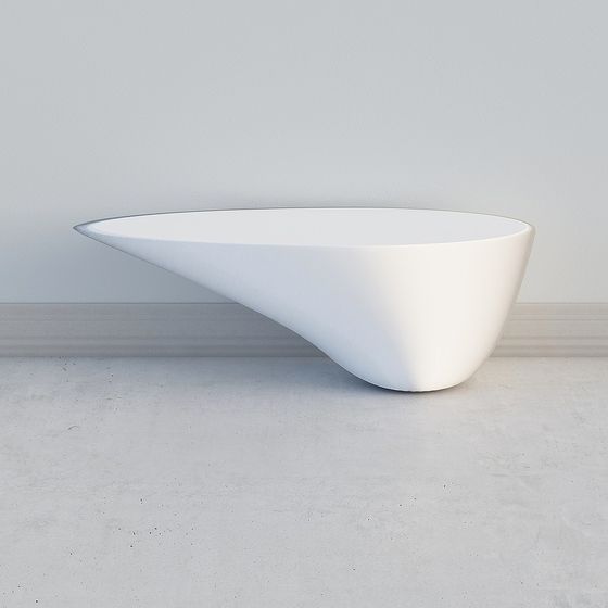 Streamlined Sink 3D model for Modern Aesthetics