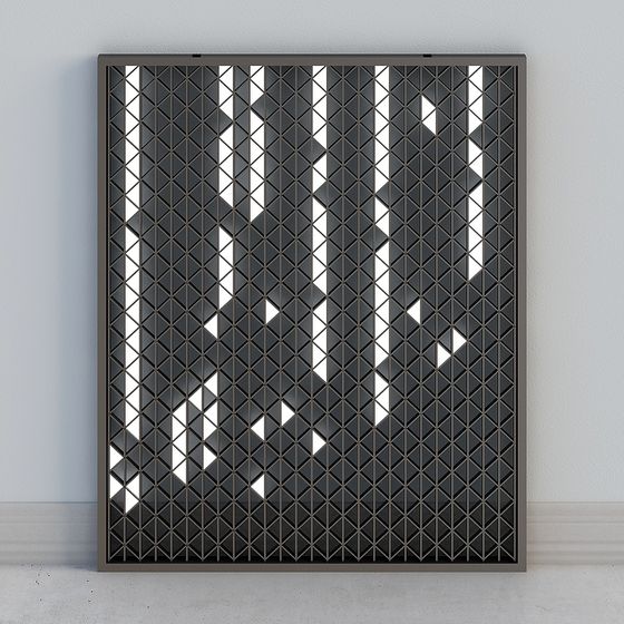 Geometric Gate 3D model for Creative Projects