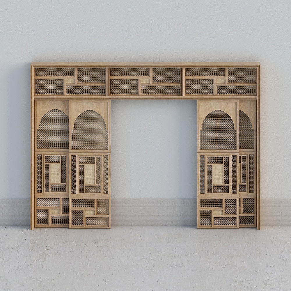 Southeast Asian cafe - partition