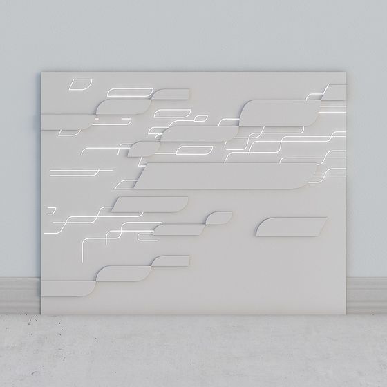 Pared de fondo moderna