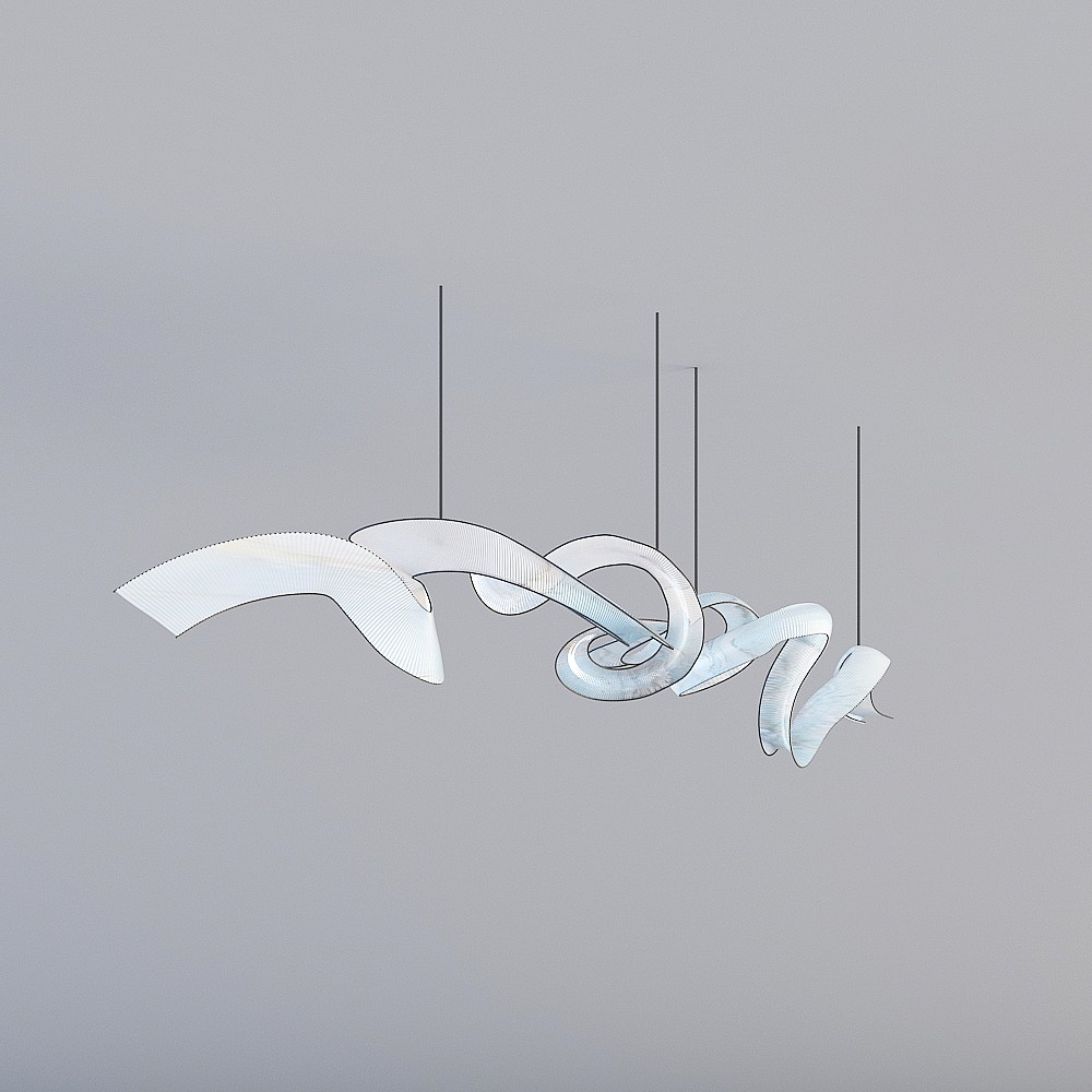 Modern Hospital Hall - Creative Chandelier