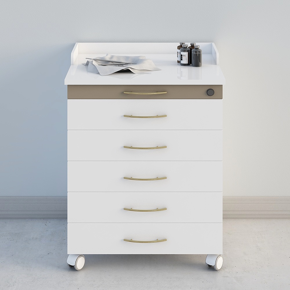 Clínica dental moderna - Gabinete de almacenamiento-1