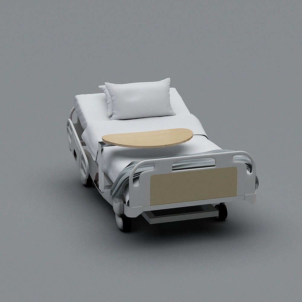 Modern Paediatric Ward - Bed Curtain