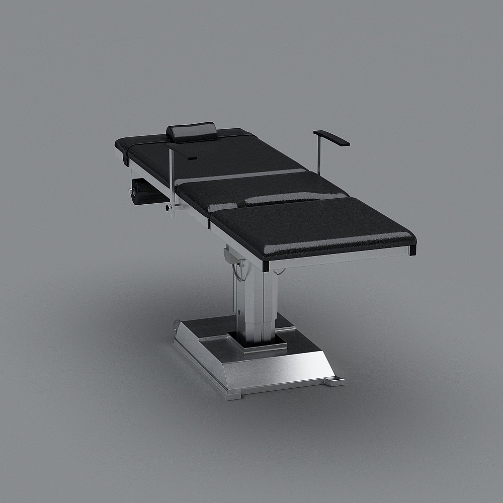Realistic Surgical Table 3D Model