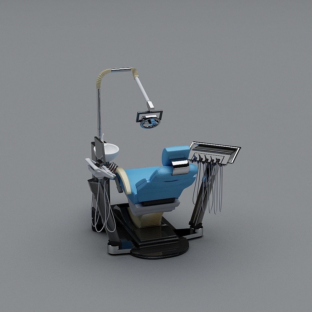 Sala de consultas dentales moderna - Equipos médicos