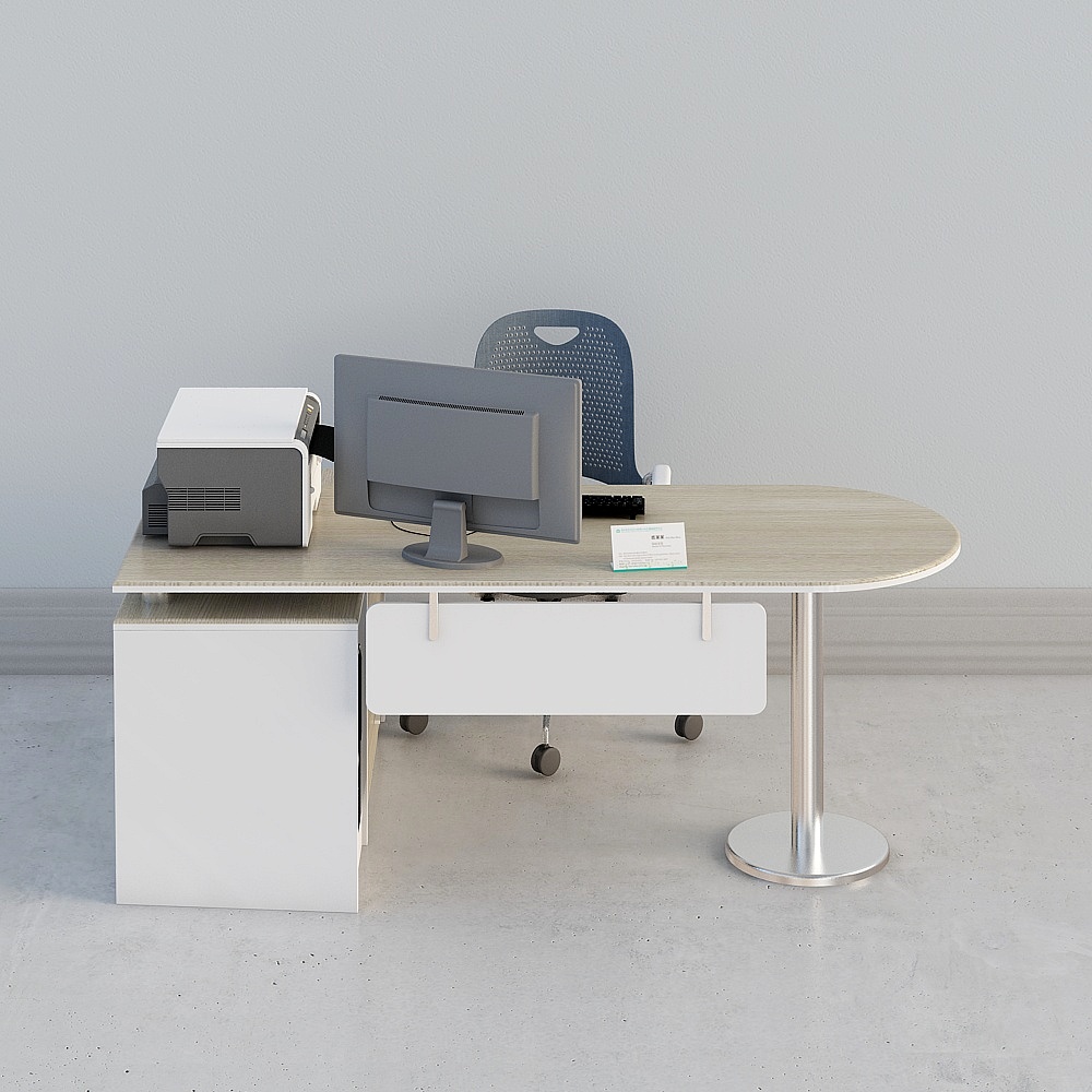 Modern clinic-desk and chair combination