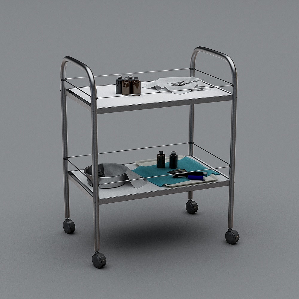 Hospital Operating Room - Trolley-1