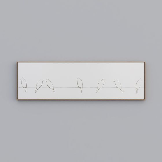 Morning Birds 3D model