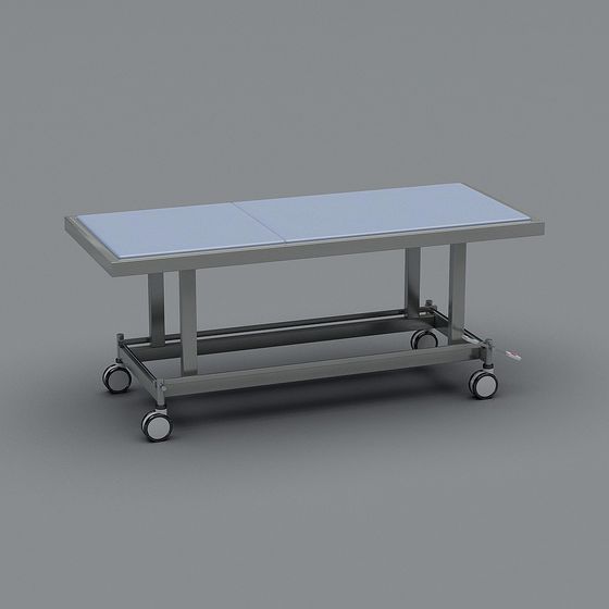 Highly Detailed Surgical Table 3D model