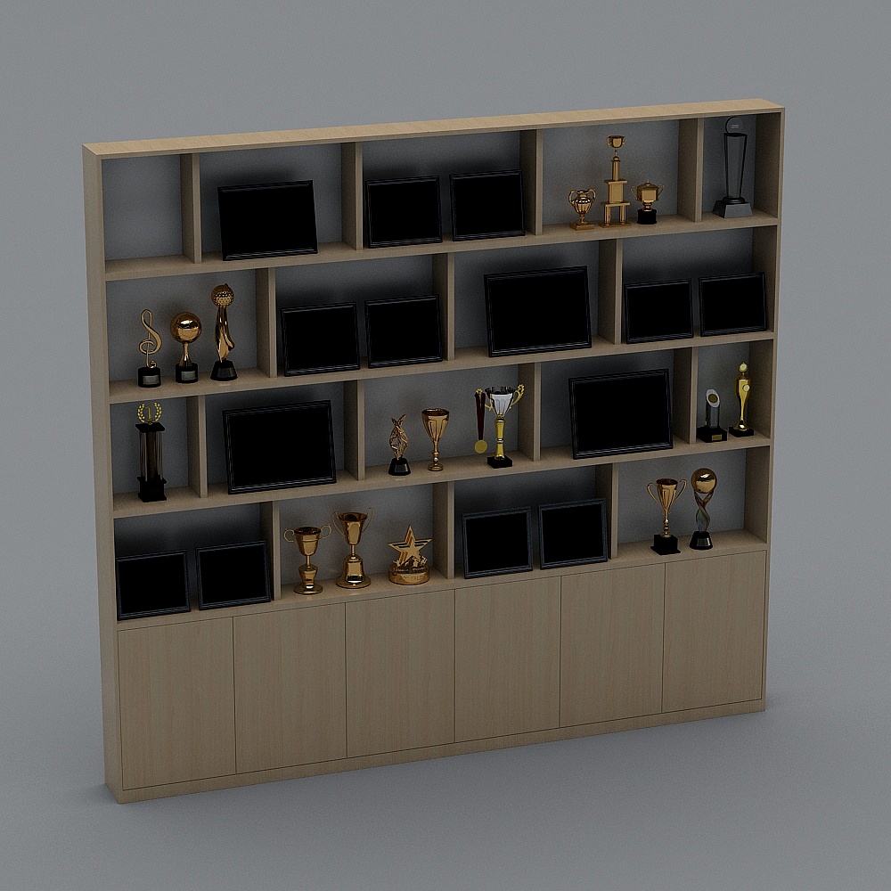 Coffee shop-display cabinet