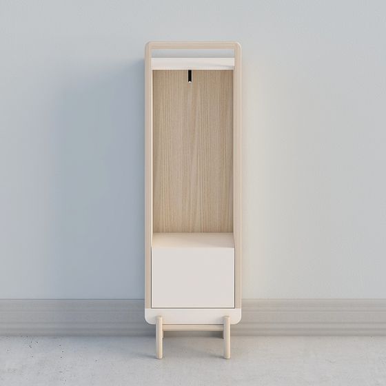 City Corner Storage Cabinet 3D model