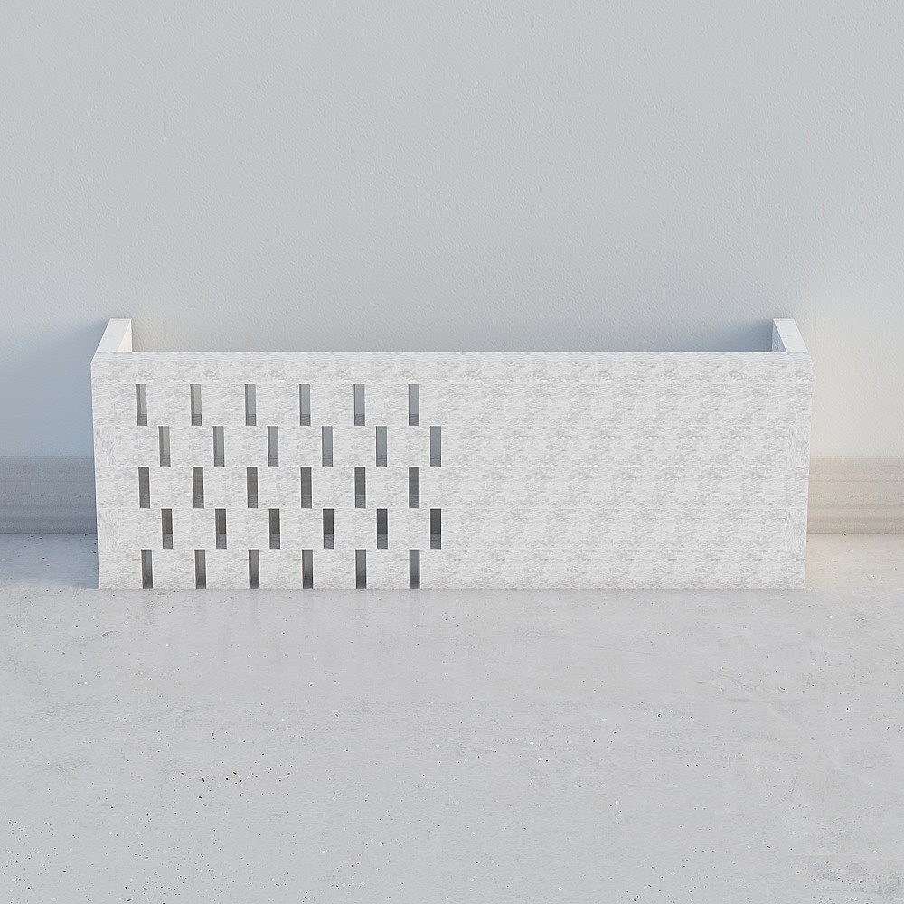 Low Poly Minimalist Planter 3D model