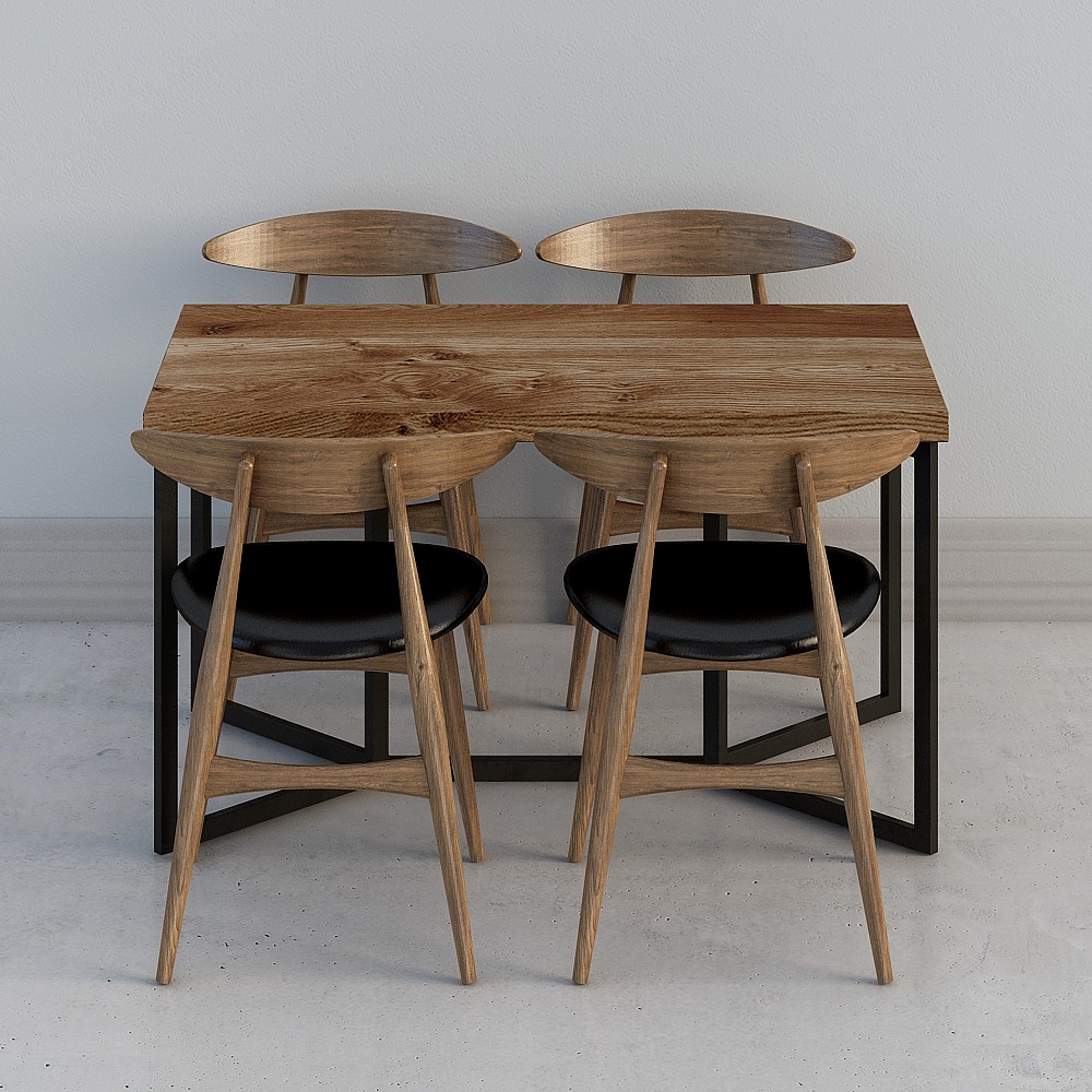 Café LOFT industriel 25 - combinaison table et chaise