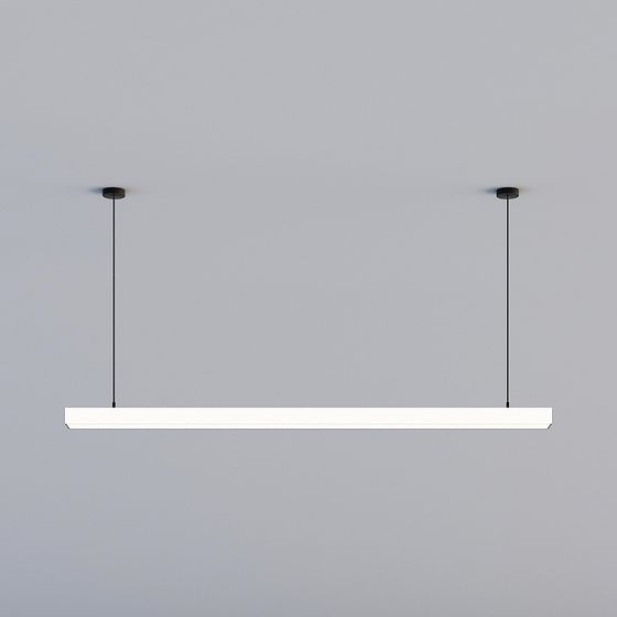Modern Minimalist Suspension Light 3D model