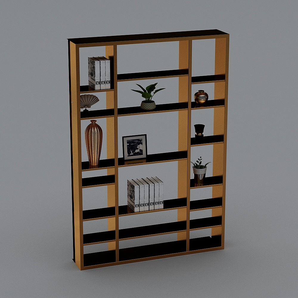 Gabinete de exhibición del Café Moderno 9