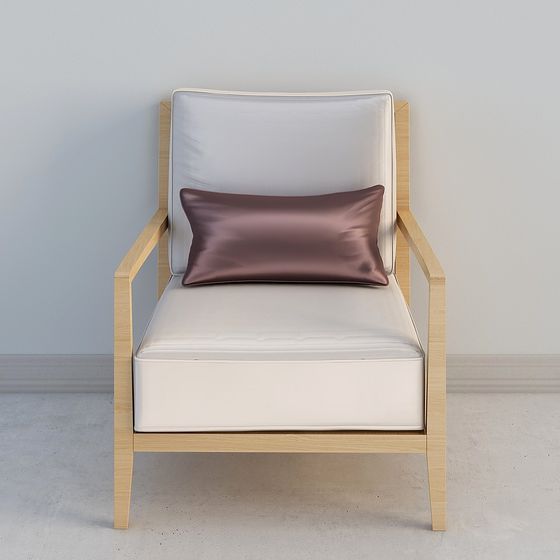 Cozy Lounge Chair 3D model