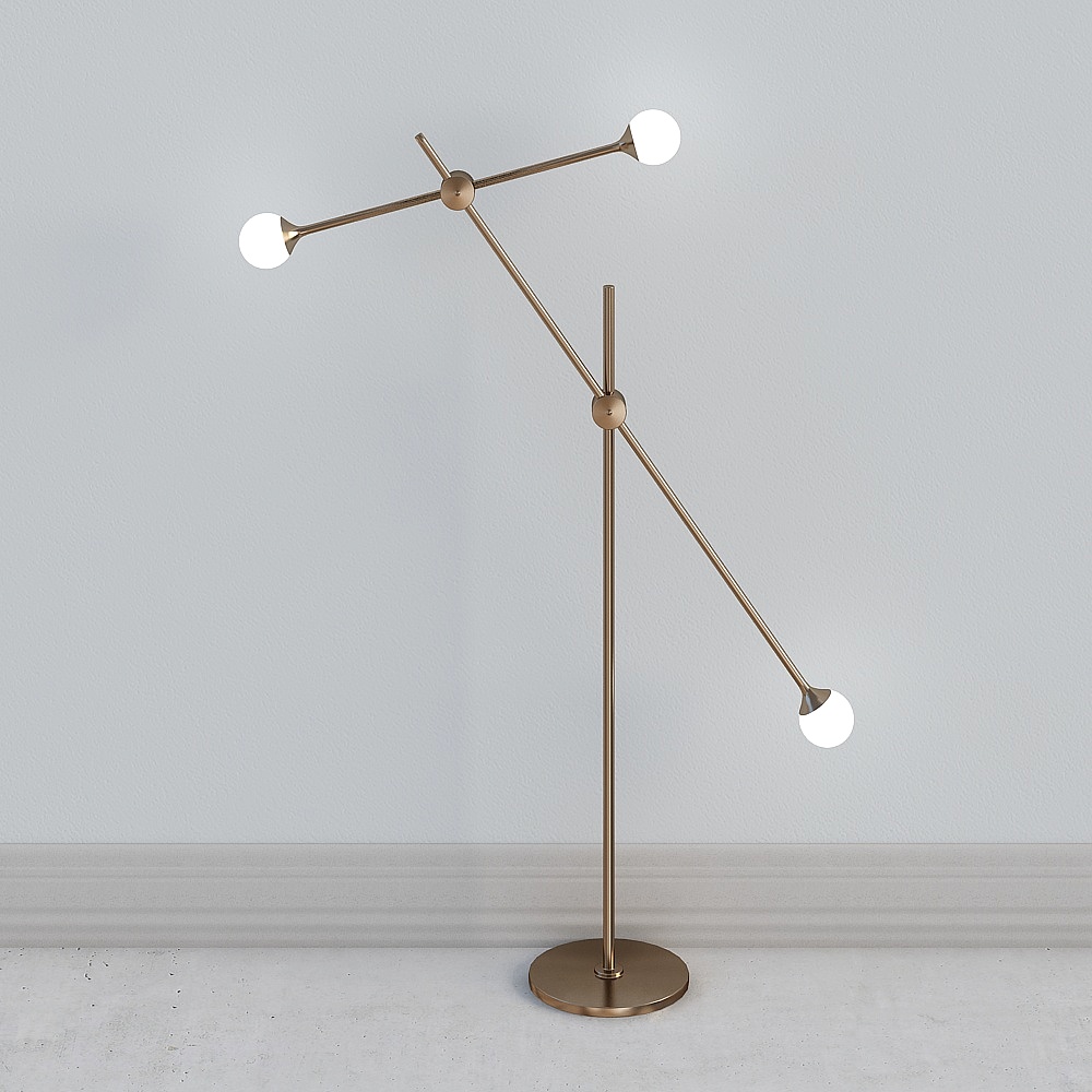 American fabric Floor Lamp
